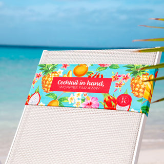 Bandeau de chaise – L’île aux saveurs