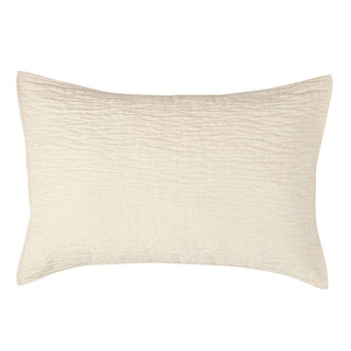 Housse de couette texturée crème Barbara