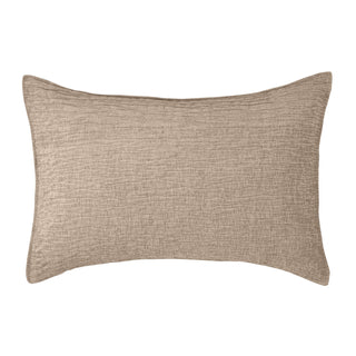 Cache oreiller texturé taupe Barbara