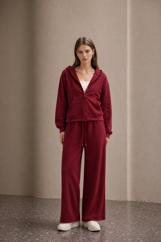 Ensemble jogging LUNA - Cherry