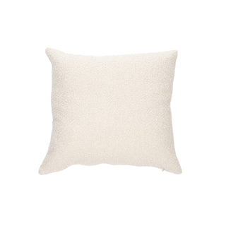 Coussin en faux mouton crème Biquette