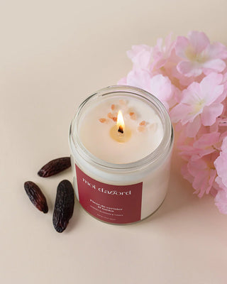 Bougie de soja – Fleur de cerisier & tonka