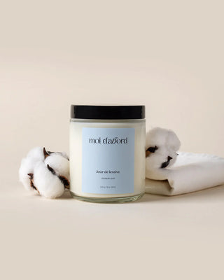 Bougie de soja – Jour de lessive