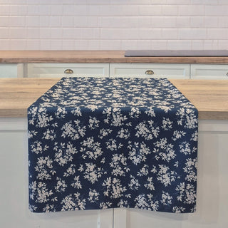 Nappe bleue fleurie Brimbelle