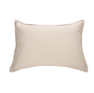 Cache oreillers décoratifs naturel Muslin