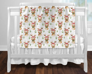Couverture Minky – Petit renne