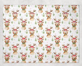 Couverture Minky – Petit renne
