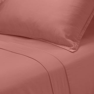 Ensemble de draps rouille Bambou