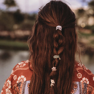 ENSEMBLE ÉLASTIQUES À CHEVEUX & BRACELETS – DOLCE VITA