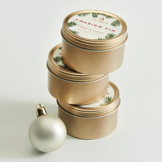 Bougie de voyage en tôle en sapin® Frasier