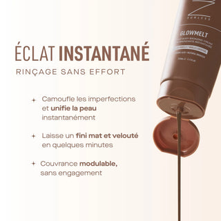 GLOWMELT - Crème bronzante instantanée