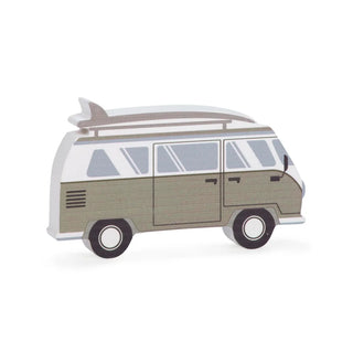 Décor en bois – Caravane taupe