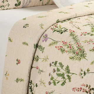 Courtepointe crème style campagne classique Meadow