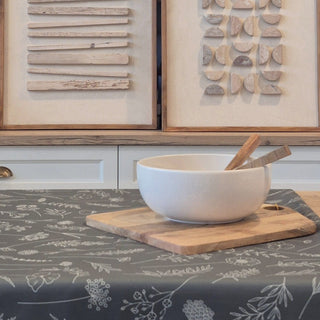 Nappe verte fleurie Megan