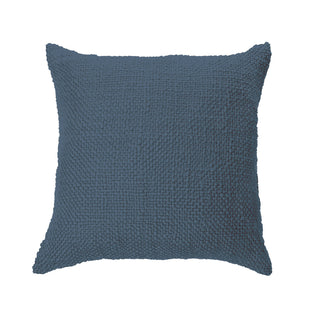 Oreiller européen en tricot marine Mollo