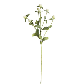 Tige décorative – petites fleurs blanches