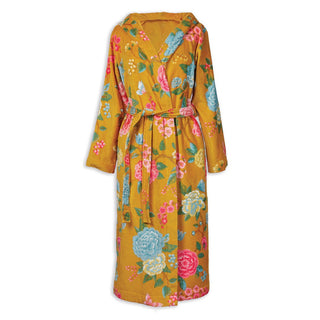 Peignoir avec fleurs multicolores Good evening