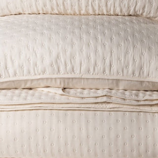 Courtepointe crème Polka