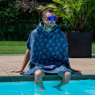 Poncho adulte – Sous les palmiers