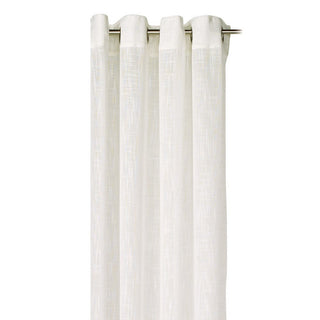 Rideau blanc à anneaux Marble