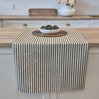 Nappe rayée verte Seacoast
