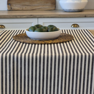Nappe rayée grise Seacoast
