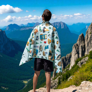 Serviette en microfibre - L’aventure t’attends