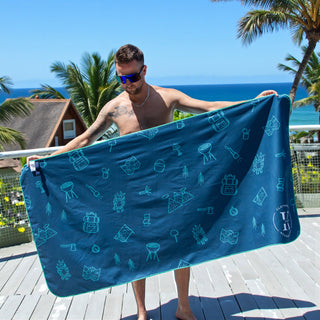 Serviette en microfibre - Libre comme l’air