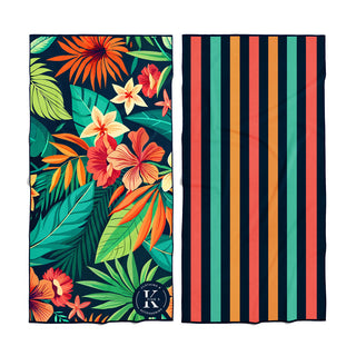Serviette en microfibre - Brise florale
