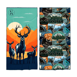 Serviette en microfibre - passionné de chasse