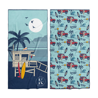Serviette en microfibre - Planche et soleil