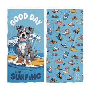 Serviette en microfibre - Surf canin