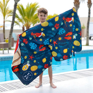 Serviette en microfibre - repos exotique