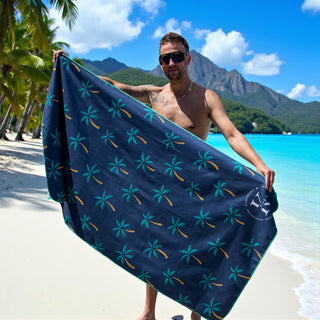 Serviette en microfibre - Sous les palmiers