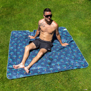 Serviette en microfibre XXL - Sous les palmiers